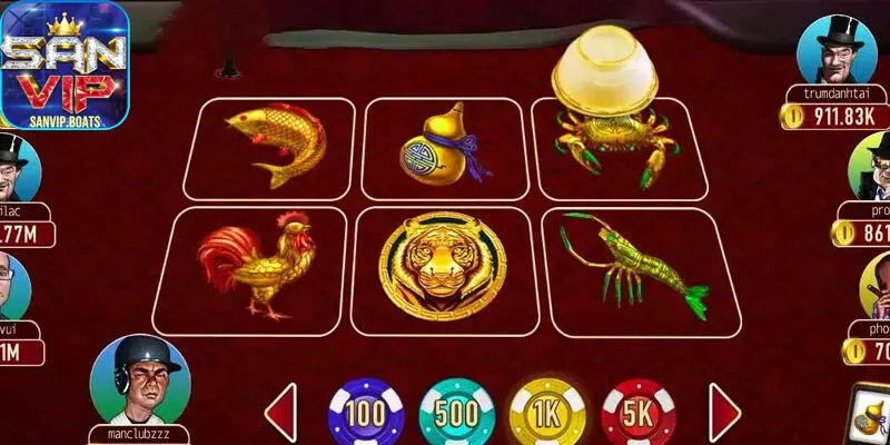 Đặt một cửa khi chơi bầu cua