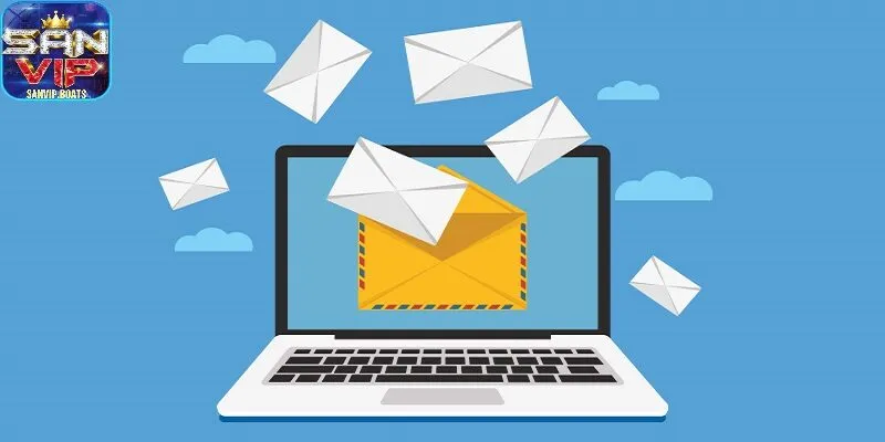 Gửi email hỗ trợ tới Sanvvip