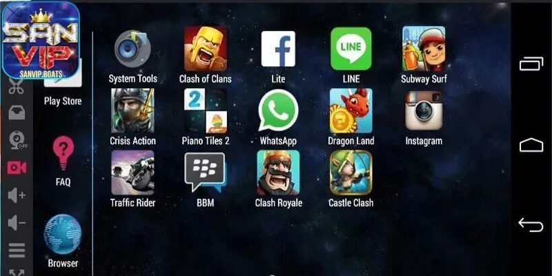 Hướng dẫn tải Sanvip trên giả lập KoPlayer chuẩn xác nhất cho người dùng 