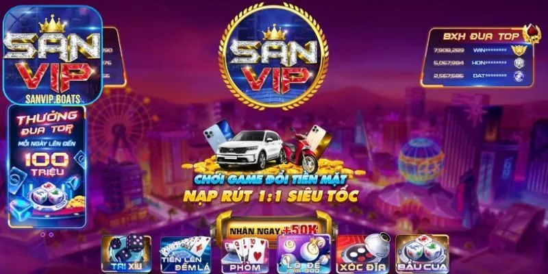 Một số lưu ý quan trong khi thực hiện đăng nhập Sanvip 