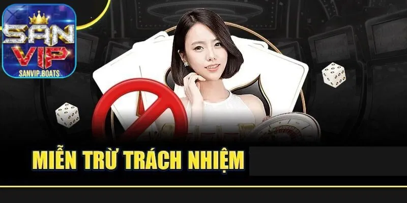 Sanvip sẽ miễn nhiễm trách nhiệm khi bạn tự ý thay đổi quy trình giao dịch
