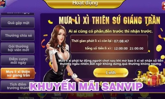 Giao diện thiết kế ấn tượng tại Sanvip