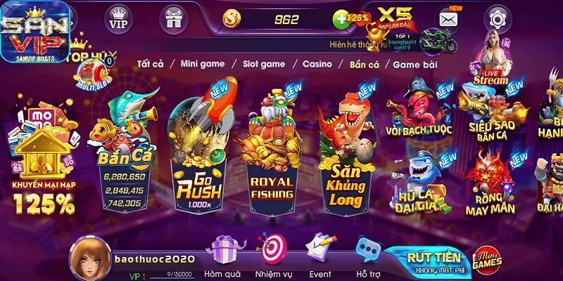Sanvip - Cổng game đổi thưởng trực tuyến uy tín