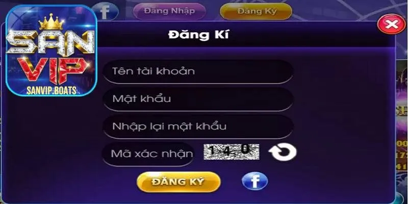 Thủ tục mở tài khoản game Sanvip vô cùng đơn giản